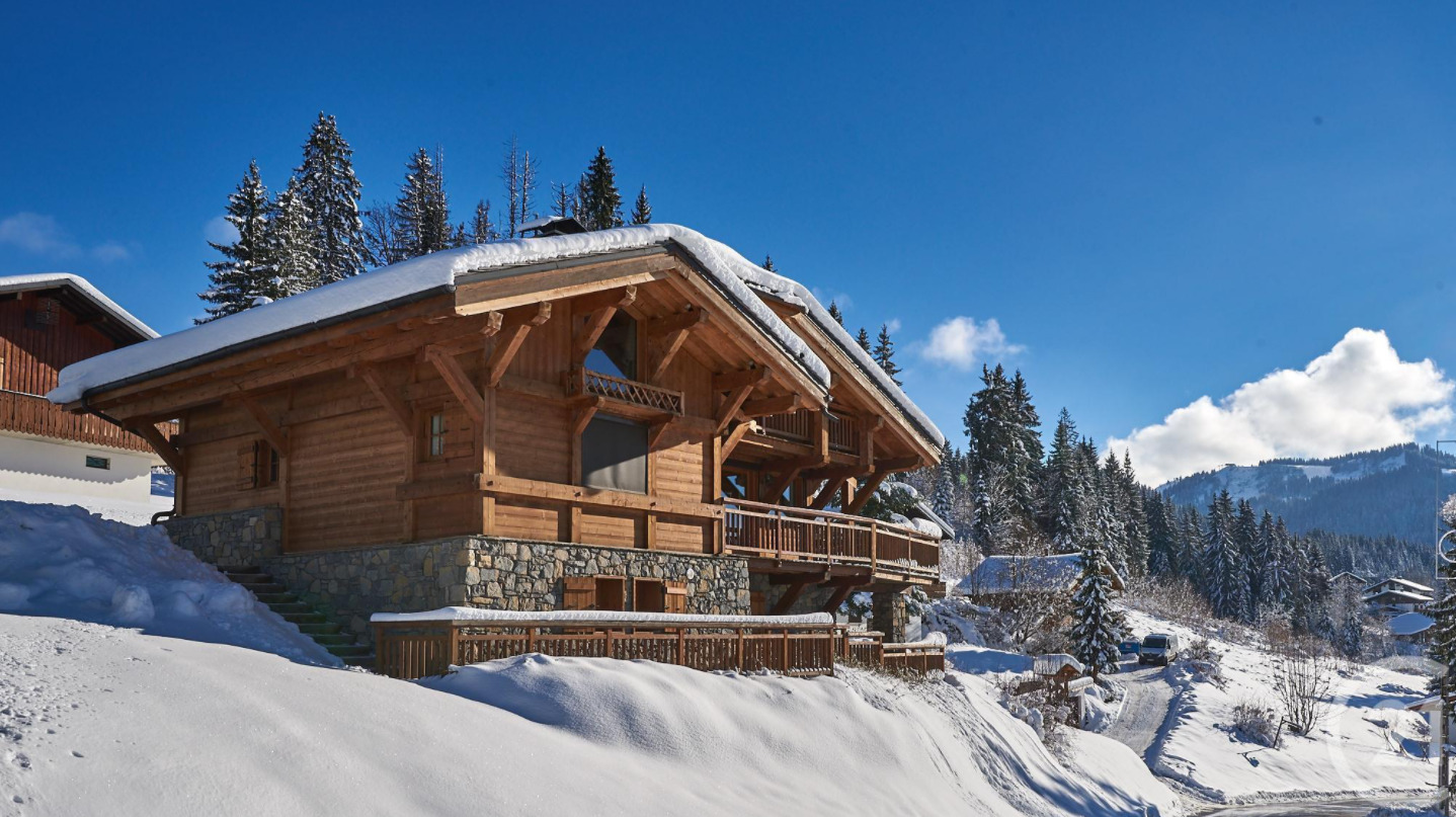 Luxueux chalet à vendre aux gets