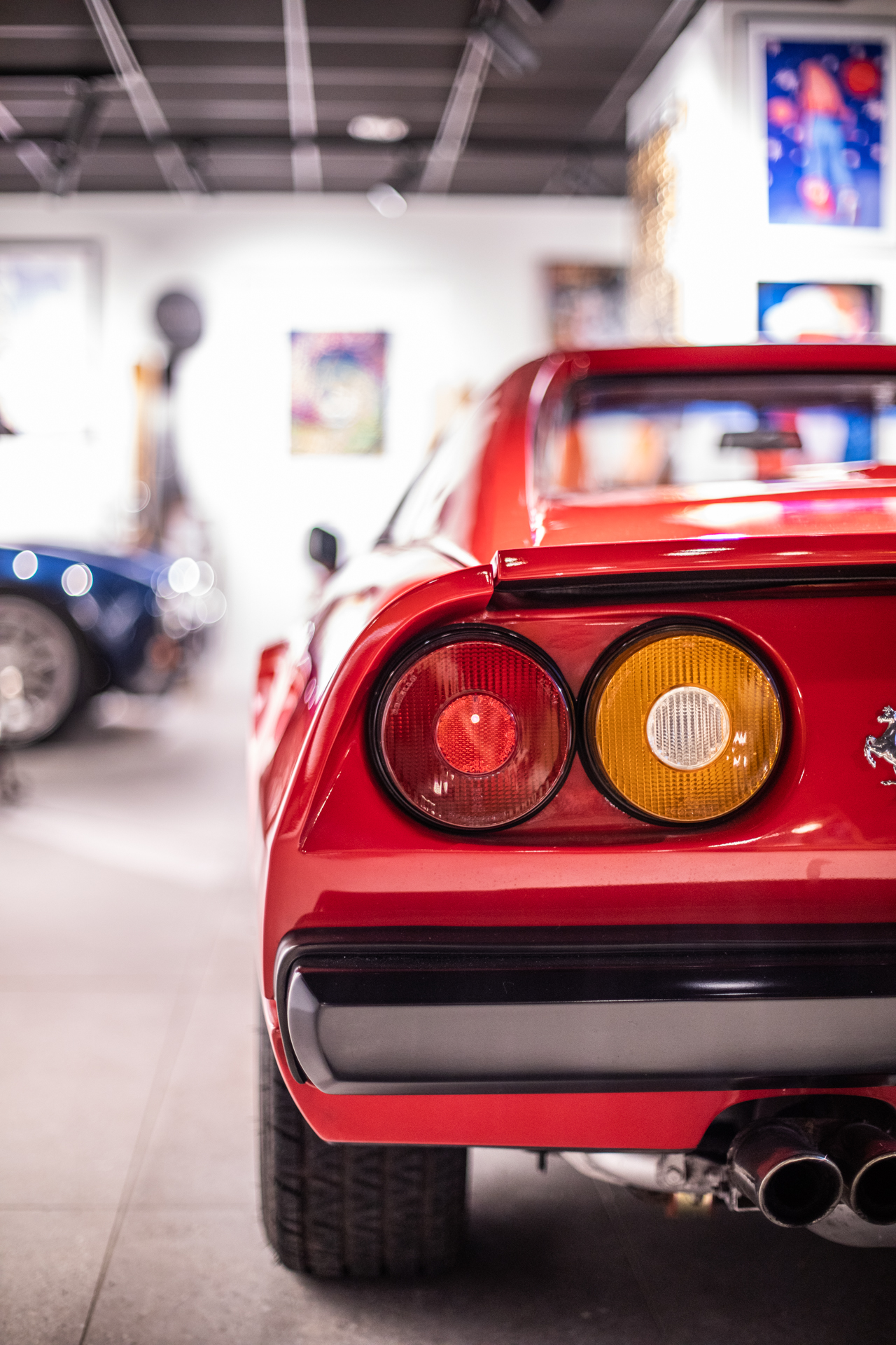 Art'n chéry galerie des Gets Ferrari 308 GTS Thibon